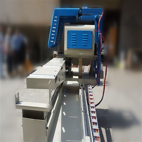 aluminum windows cnc double head cutting machine|double head aluminium cutting machine.